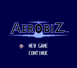 Aerobiz (USA) Title Screen